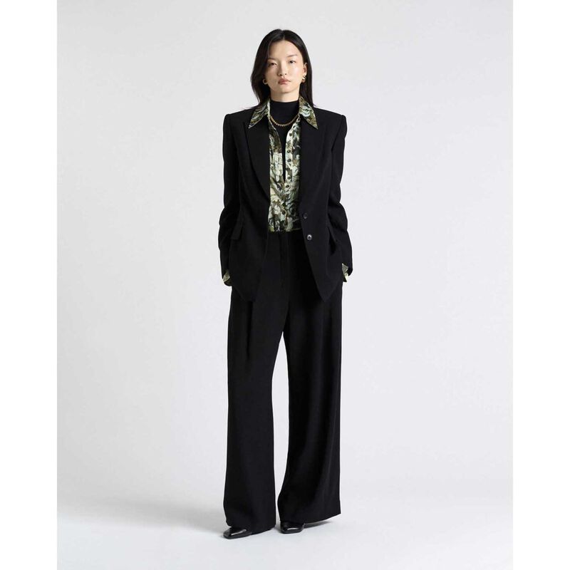 Cue Crepe Hourglass Blazer image number 3